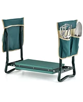 Sugift Folding Garden Kneeler and Seat Bench