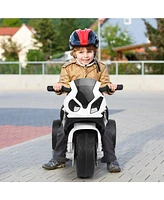 Sugift 6V Kids 3 Wheels Riding Bmw Licensed Electric Motorcycle