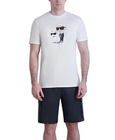 Karl Lagerfeld Paris Men's Slim-Fit & Choupette Graphic T-Shirt