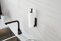 2 Pack Paper Towel Holder Wall Mount, Paper Towel Holder Under Cabinet, Self Adhesive