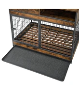 Streamdale Furniture Elegant Indoor Dog Kennel Beauty, Comfort, and Convenience for Your Furry Friend