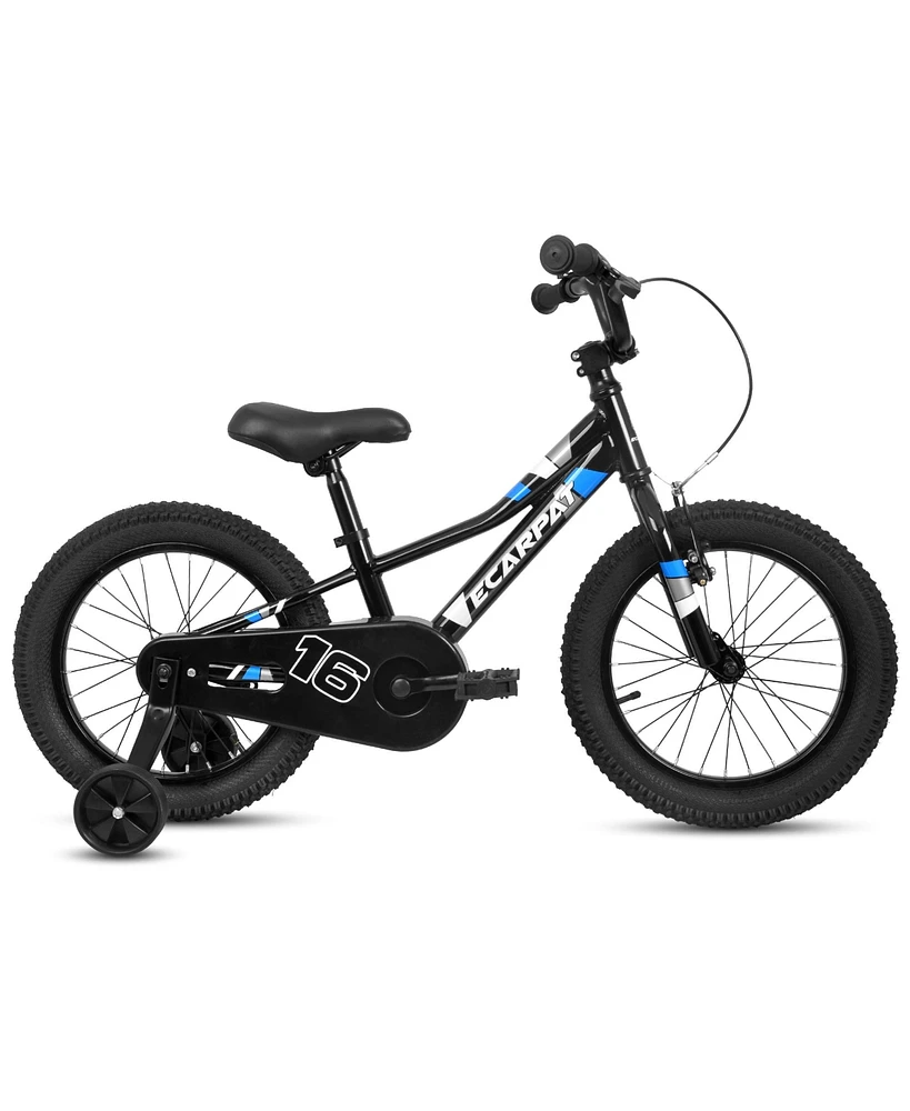 Streamdale Furniture 16" Kids Bike with Adjustable Saddle and Training Wheels