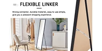 Eco-Friendly Solid Wood Wall Mirror with Easy Assembly