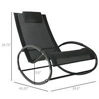 Comfortable Rocking Lounger Relax and Sway in Style