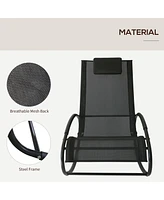 Comfortable Rocking Lounger Relax and Sway in Style