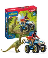Schleich Dinosaurs Quad Escape From Velociraptor Playset