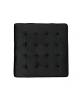 Oversized Tufted Velvet Ottoman for Comfort & Style