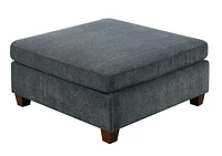 Simplie Fun 8 Piece Grey Chenille Modular Sofa Set - Modern Family Furniture