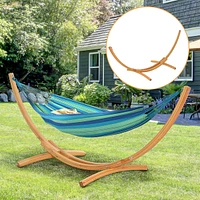 Modern Curved Arc Hammock Stand for Stylish Outdoor Living