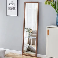 Streamdale Furniture Eco-Friendly Solid Wood Wall Mirror with Easy Assembly