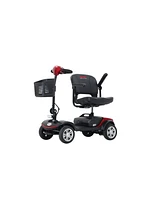 Simplie Fun Premium Electric Scooter 4.97mph Speed, 10 Mile Range, Rear Suspension, 300lbs Capacity