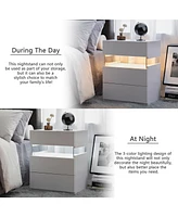 Cubehom Led Nightstand Modern Lighting for a Dreamy Atmosphere