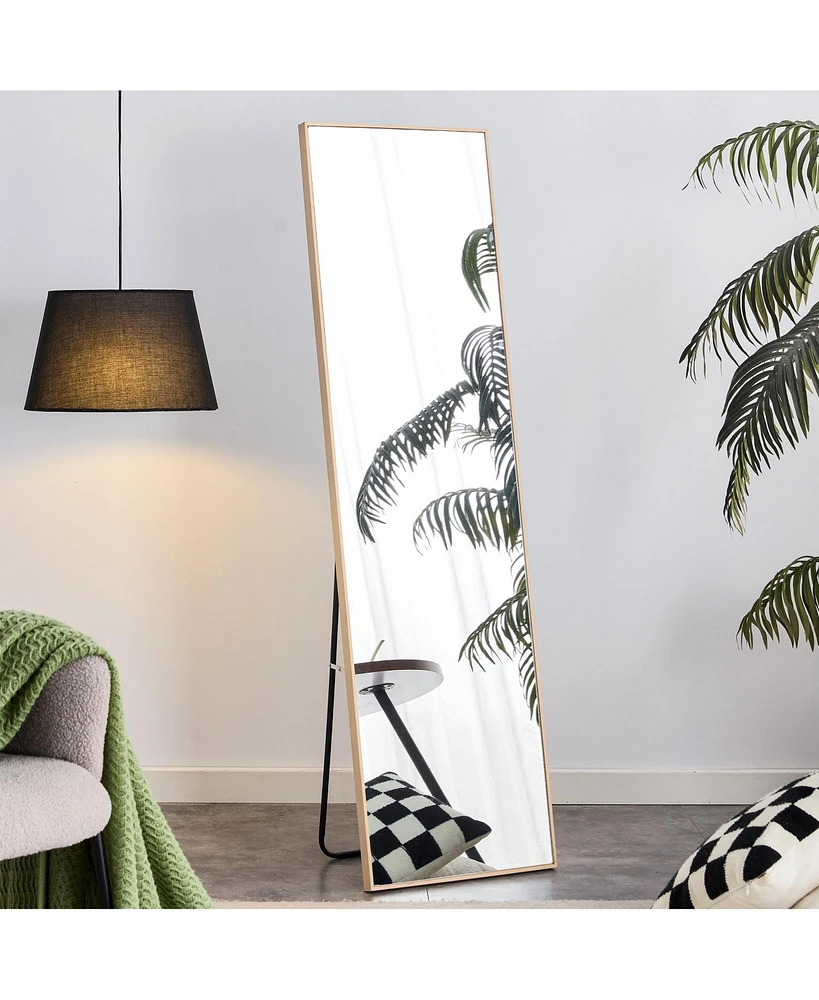 Streamdale Furniture Sleek Full Body Mirror Style and Functionality for Your Space