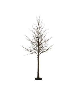 Nearly Natural 6ft. Pre-Lit Artificial Twig Tree with 480 Warm White Led Lights