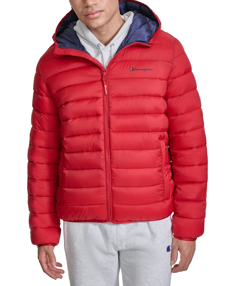 Champion Men's Performance Quilted Hooded Jacket