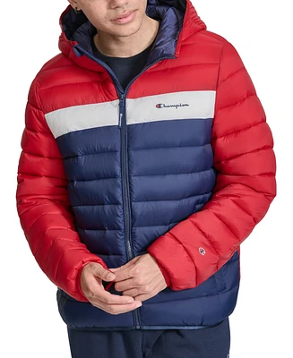 Champion Men's Performance Quilted Hooded Jacket