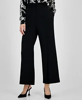 I.n.c. International Concepts Petite High-Rise Wide-Leg Pants