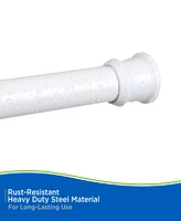 Kenney Twist Fit No Tools Shower Curtain Rod, 42-72"