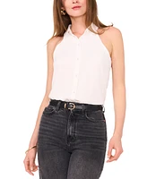 1.state Women's Collared Halter-Neck Sleeveless Blouse