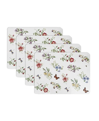 Lenox Butterfly Meadow All Over Cork Set of 4 Placemats