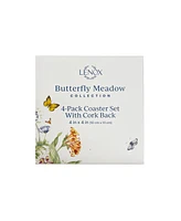 Lenox Butterfly Meadow All Over Cork Set of 4 Coasters