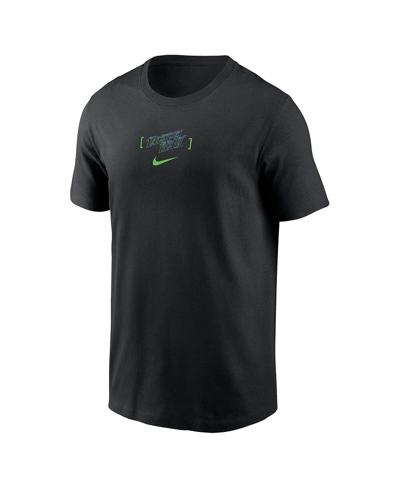 Nike Men's Black Tampa Bay Rays 2024 City Connect Graphic T-Shirt