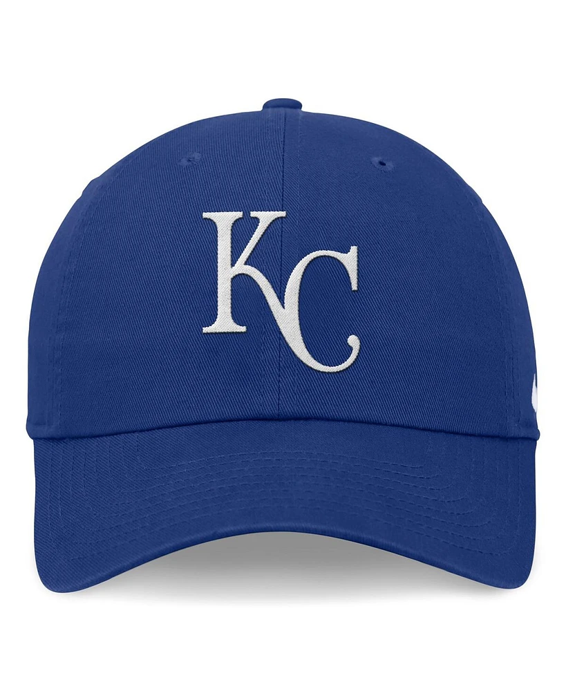 Nike Men's Royal Kansas City Royals Evergreen Club Adjustable Hat