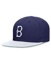 Nike Men's Royal/White Brooklyn Dodgers Rewind Cooperstown True Performance Fitted Hat