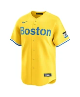 Nike Men's Rafael Devers Gold Boston Red Sox City Connect Limited Player Jersey