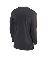 Nike Men's Tennessee Volunteers 2024 Sideline Coach Uv Performance Long Sleeve T-Shirt