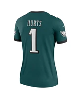 Women's Nike Jalen Hurts Midnight Green Philadelphia Eagles Legend Jersey