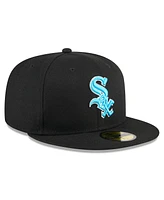 New Era Men's Black Chicago White Sox 2024 Father's Day 59FIFTY Fitted Hat