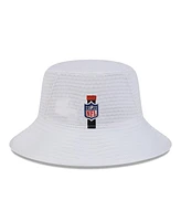 New Era Men's White Cincinnati Bengals 2024 Nfl Training Camp Stretch Bucket Hat