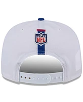 New Era Men's White/Royal New York Giants 2024 Nfl Training Camp Golfer Snapback Hat