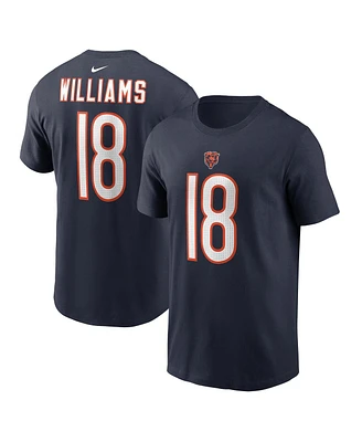 Nike Big Boys and Girls Caleb Williams Navy Chicago Bears 2024 Nfl Draft First Round Pick Fuse Name Number T-Shirt