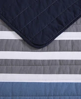 Nautica Bradford Reversible Piece Quilt Set