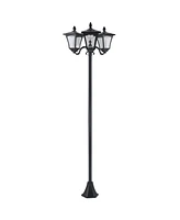 Day Night Solar Light Sensor Driveway Light with Motion Activation
