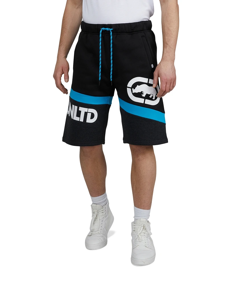 Ecko Unltd. Men's Side Line Fleece Short