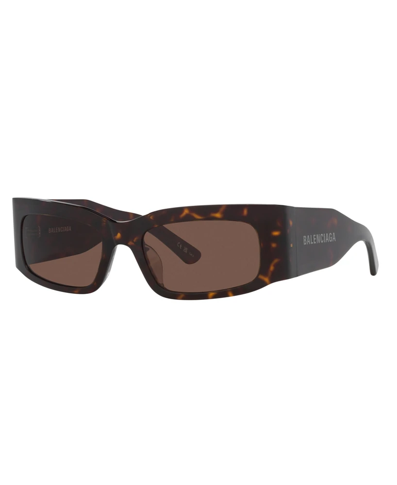 Balenciaga Unisex Rectangle Sunglasses, BB0328S