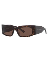 Balenciaga Unisex Rectangle Sunglasses, BB0328S