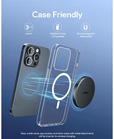 Aukey Lc-MC10 MagFusion Aura 15W Qi2 Certified Magnetic Fast Wireless Charger 3ft Usb C-c Cable Included