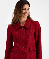 Le Suit Women's Tweed Skirt Suit, Regular & Petite Sizes