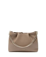 Esin Akan Midi Mayfair Leather Clutch Crossbody Bag