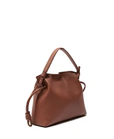 Esin Akan Midi Emma Leather Top Handle Crossbody Bag