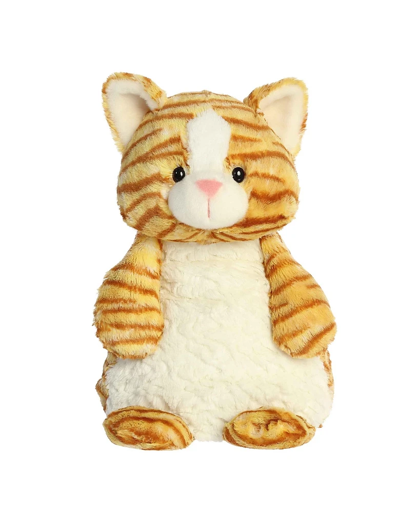 Aurora Large Comfy Kitty Huggle Pals Cuddly Plush Toy Yellow 12.5"