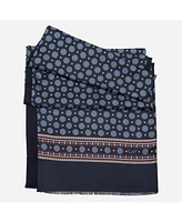 Elizabetta Men's Palatino - Wool Backed Silk Scarf for Men