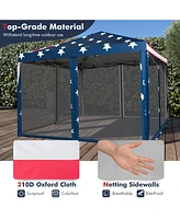 Slickblue 10 x 10 Feet Pop-up Canopy Tent Gazebo Canopy for Outdoor