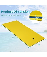 Slickblue 3-layer Tear-resistant Relaxing Foam Floating Pad