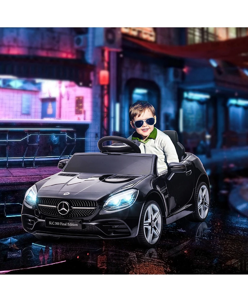 Simplie Fun Mercedes Slc 300 Ride-On Safe & Fun for Little Adventurers