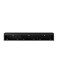 Floating Tv Stand, Wall Mounted Tv Shelf with Led Lights & Power Outlet
